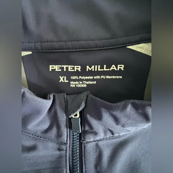 Peter Millar Crown Sport Kinetic 3L Performance Vest XL Navy Excellent Preowned - Picture 7 of 10
